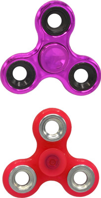 

Hrinkar PREMIUM QUALITY FIDGET SPINNER GLOW IN DARK - HSPCMB080(Multicolor)