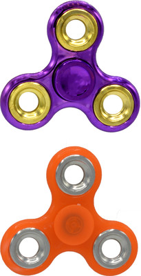 

Hrinkar PREMIUM QUALITY FIDGET SPINNER GLOW IN DARK - HSPCMB063(Multicolor)