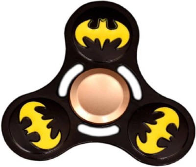 

Sanyal Bat Black Bronze Metal Fidget Spinner, Premiume Quality(Black, Yellow)