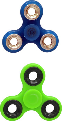 

Hrinkar PREMIUM QUALITY FIDGET SPINNER GLOW IN DARK - HSPCMB137(Multicolor)