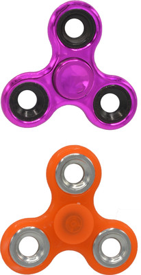

Hrinkar PREMIUM QUALITY FIDGET SPINNER GLOW IN DARK - HSPCMB079(Multicolor)