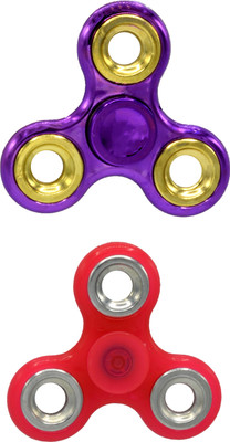

Hrinkar PREMIUM QUALITY FIDGET SPINNER GLOW IN DARK - HSPCMB064(Multicolor)