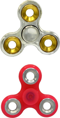 

Hrinkar PREMIUM QUALITY FIDGET SPINNER GLOW IN DARK - HSPCMB047(Multicolor)