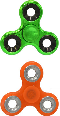 

Hrinkar PREMIUM QUALITY FIDGET SPINNER GLOW IN DARK - HSPCMB094(Multicolor)