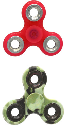 

Hrinkar PREMIUM QUALITY FIDGET SPINNER GLOW IN DARK - HSPCMB162(Multicolor)