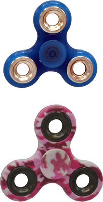 

Hrinkar PREMIUM QUALITY FIDGET SPINNER GLOW IN DARK - HSPCMB142(Multicolor)