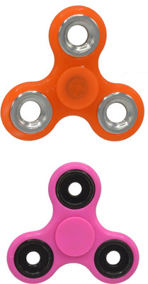 

Hrinkar PREMIUM QUALITY FIDGET SPINNER GLOW IN DARK - HSPCMB150(Multicolor)