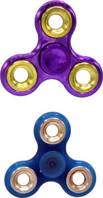 

Hrinkar PREMIUM QUALITY FIDGET SPINNER GLOW IN DARK - HSPCMB062(Multicolor)