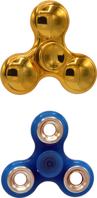 

Hrinkar PREMIUM QUALITY FIDGET SPINNER GLOW IN DARK - HSPCMB107(Multicolor)