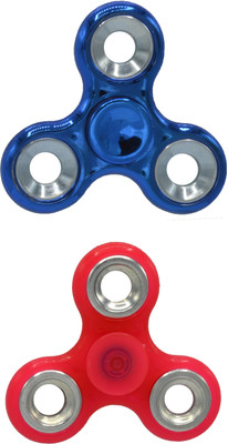 

Hrinkar PREMIUM QUALITY FIDGET SPINNER GLOW IN DARK - HSPCMB029(Multicolor)