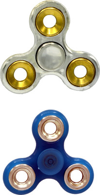 

Hrinkar PREMIUM QUALITY FIDGET SPINNER GLOW IN DARK - HSPCMB045(Multicolor)