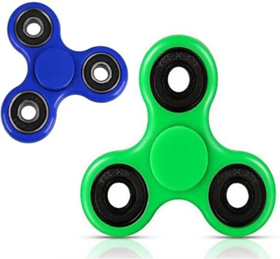 

ROSE SET OF 2 FIDGET SPINNER (BLUE AND GREEN)(Blue, Green)