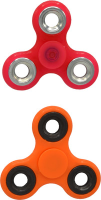 

Hrinkar PREMIUM QUALITY FIDGET SPINNER GLOW IN DARK - HSPCMB156(Multicolor)