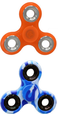 

Hrinkar PREMIUM QUALITY FIDGET SPINNER GLOW IN DARK - HSPCMB154(Multicolor)