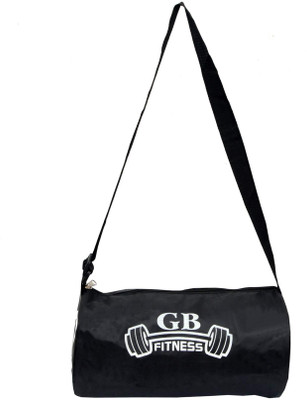 

GB Fitness Black Gym Bag(Black, Kit Bag)