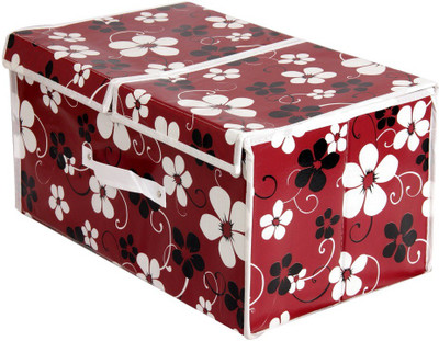 

FullHouz Brown Floral Storage Box(Multicolor)
