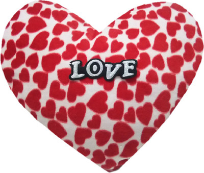 Aparshi Lovely heart stuffed cushion soft toy - 60 cm(Multicolor)