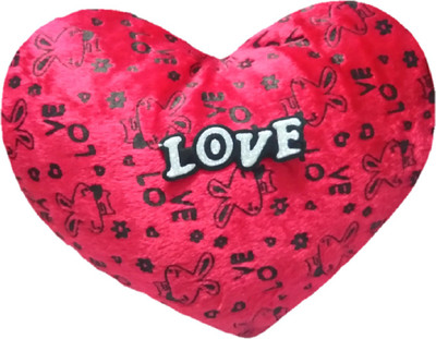 

Aparshi Rosyrose stuffed cushion soft toy - 30 cm(Red)