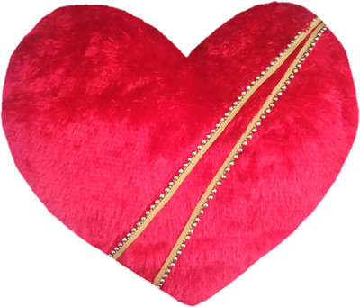 Aparshi Designer stuffed cushion HEART soft toy D3_11 - 52 cm(Red)
