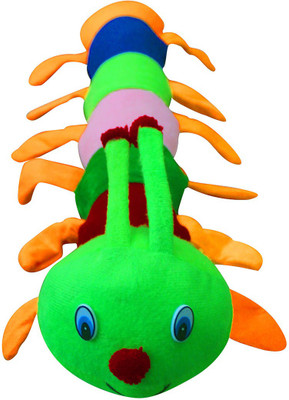 Casotec Caterpillar Stuffed Soft Plush Soft Toy - 60 cm(Multicolor)
