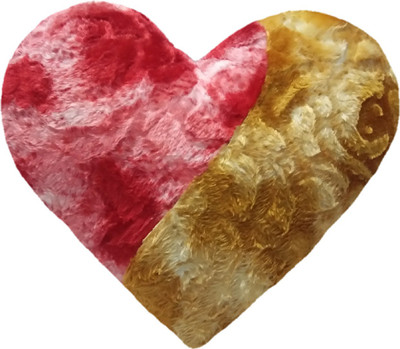 

Aparshi Love heart cushion stuffed heart soft toy - 40 cm(Multicolor)