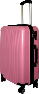 

Carry Trip 4 Wheels Polycarbonate Luggage Trolley Bag with TSA lock Check-in Luggage -  inch(Pink