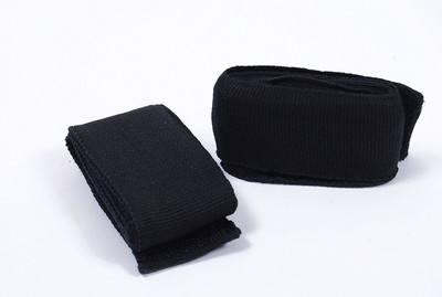 

Aurion Cotton Boxing Punching Hand Wraps, 3 Meters Wrist Support (Free Size, Black)