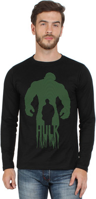 

SayItLoud Printed Men's Round Neck Black T-Shirt