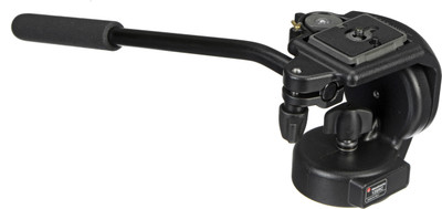 

MANFROTTO 128 RC video Fluid head Monopod Kit, Tripod Kit(Black, Supports Up to 4 g)