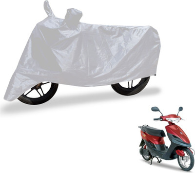 MOCKHE Two Wheeler Cover for Universal For Bike(Silver)