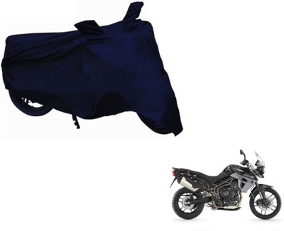 MOCKHE Two Wheeler Cover for Triumph(Tiger 800 XR, Blue)