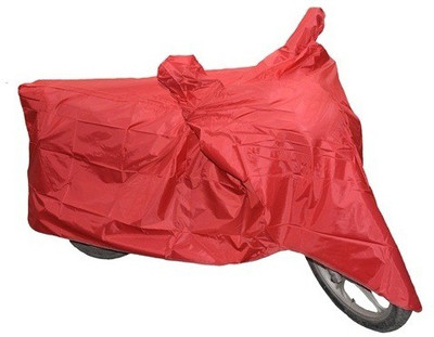 

Whitefox Two Wheeler Cover for Suzuki(Gixxer, Red)