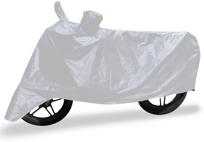 MOCKHE Two Wheeler Cover for Universal For Bike(Silver)