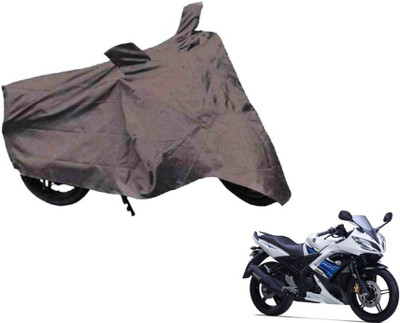 MOCKHE Two Wheeler Cover for Yamaha(YZF R15 S, Grey)