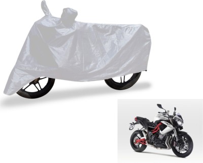 MOCKHE Two Wheeler Cover for DSK Benelli(TNT R, Silver)