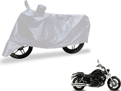 MOCKHE Two Wheeler Cover for Hyosung(Aquila Pro 650, Silver)