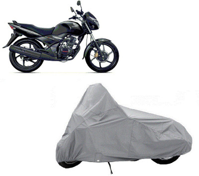 AUTO AGE Two Wheeler Cover for Honda(Silver)