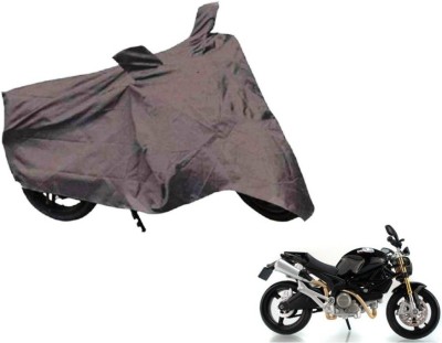 MOCKHE Two Wheeler Cover for Ducati(Monster 82, Grey)