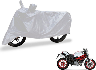 MOCKHE Two Wheeler Cover for Ducati(Monster 796 S2R, Silver)