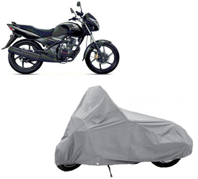 

auto age Two Wheeler Cover for Honda(Silver)