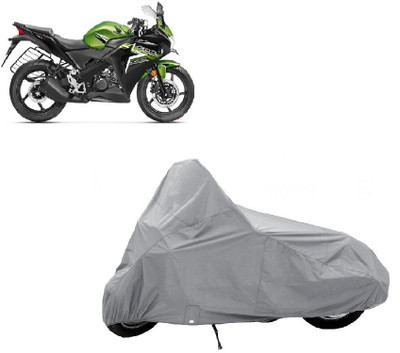 

AUTO AGE Two Wheeler Cover for Honda(CBR 150R, Silver)