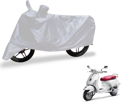 MOCKHE Two Wheeler Cover for Universal For Bike(Silver)