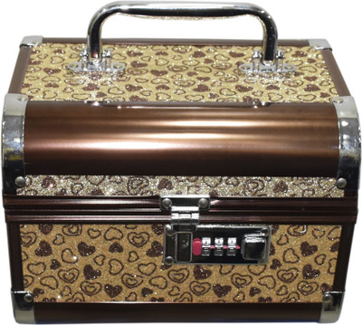 

Pride Star James to store cosmetic itmes Vanity Box(Brown)