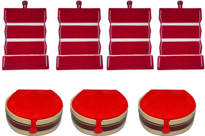 

Aadhya Combo of earring & bangle folder pack of 7 Vanity Box(Multicolor)