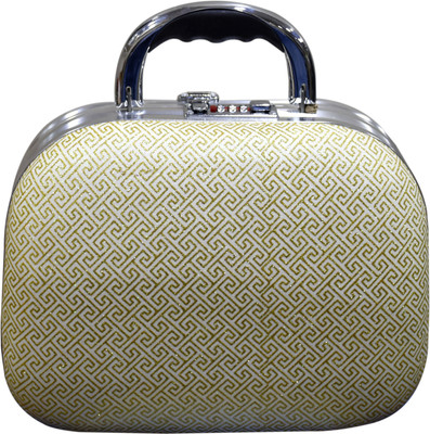 

Pride Star Orchid to store cosmetic itmes Vanity Box(Cream, Gold)