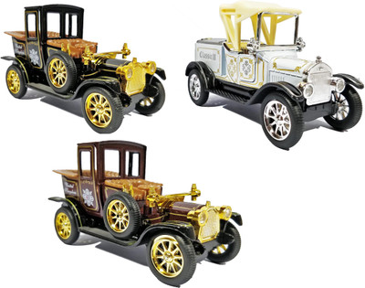 

Jack Royal 3 Combo metal Vintage car kit(Multicolor)