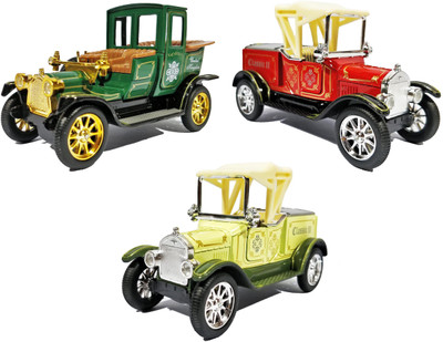 

Jack Royal Vintage die cast cars 3 combo kit(Red, Green, lime), Green;red;lime
