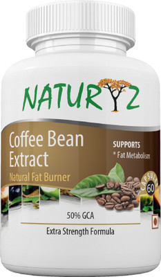 

NATURYZ Green Coffee Bean Extract 500mg 50% GCA Natural Fat Burner with extra strength – 60 capsules(500 mg)