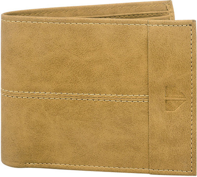 

Walrus Men Beige Genuine Leather Wallet(7 Card Slots)