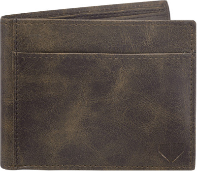 

Walrus Men Brown Genuine Leather Wallet(11 Card Slots)